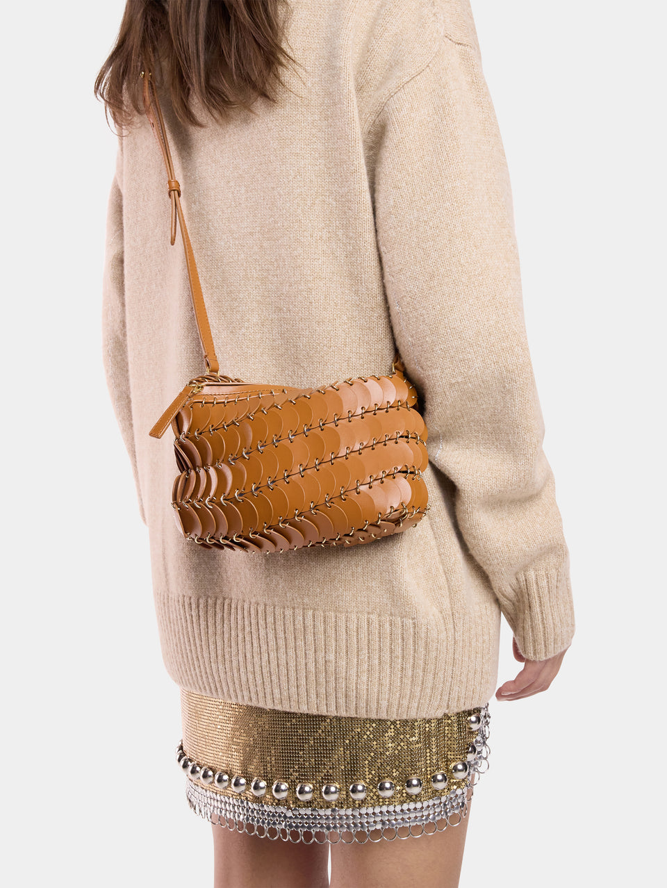 CAMEL PACO BAG CROSSBODY