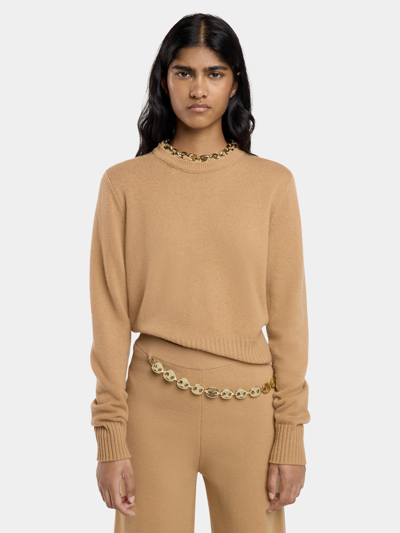 SWEATER IN WOOL AND CASHMERE - Image 3