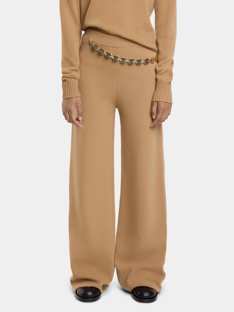 TROUSERS IN WOOL AND CASHMERE