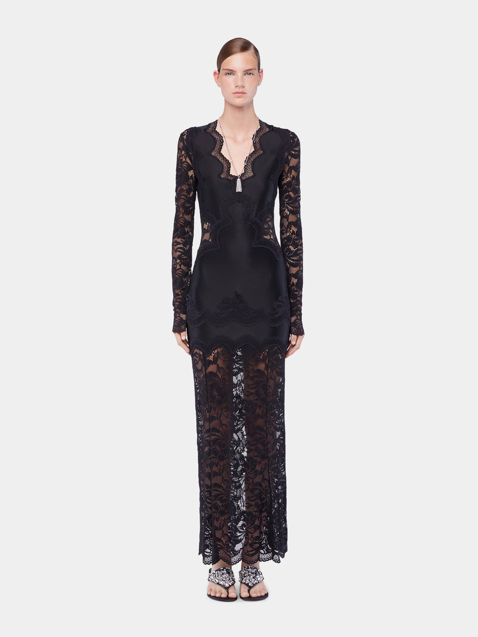 Long lace dress - Image 2