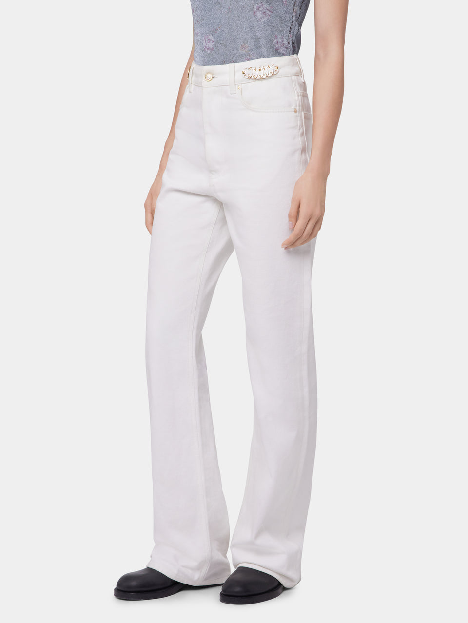 Signature off white jeans with 1969 discs