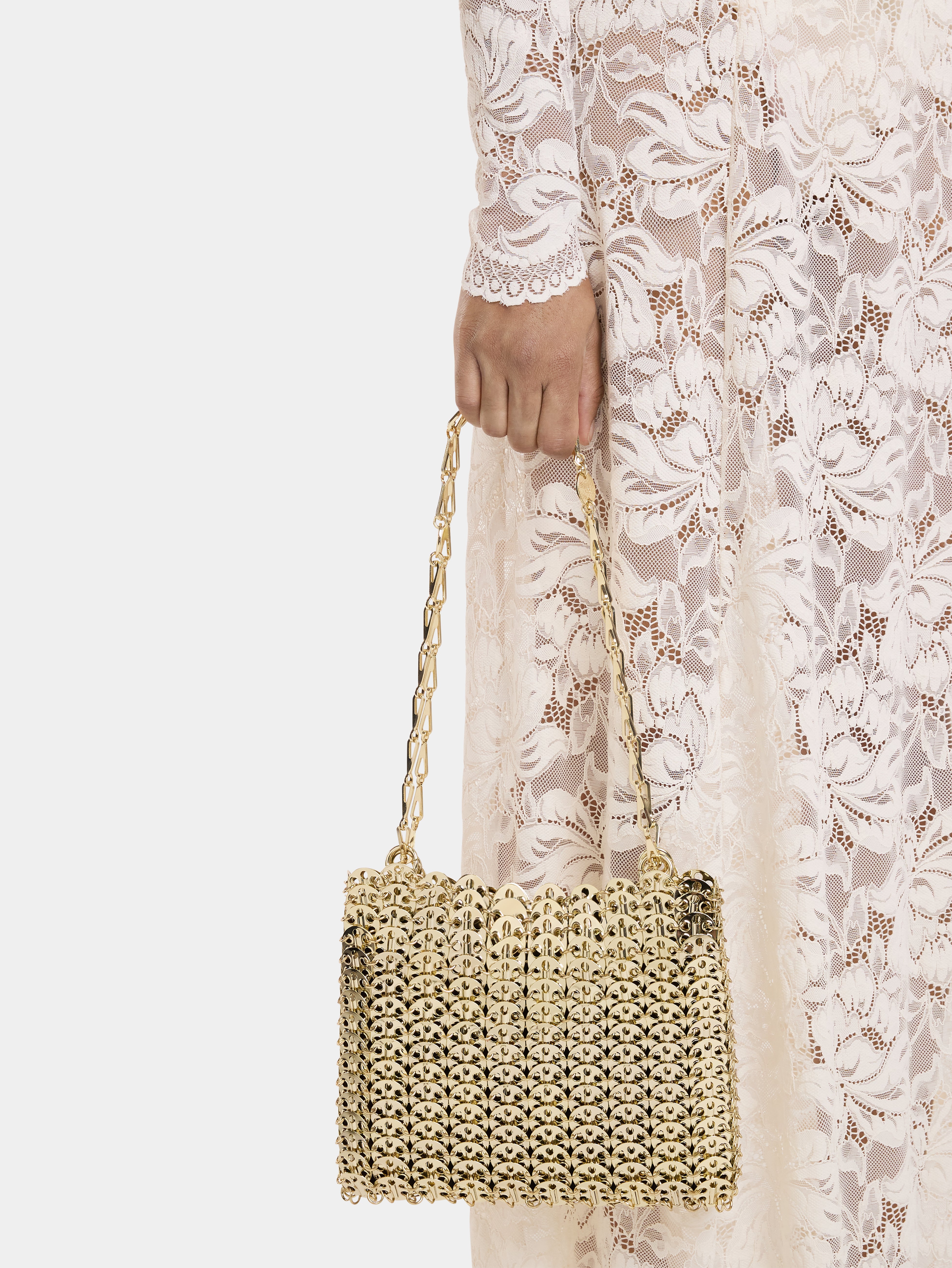 Iconic light gold 1969 Bag | Rabanne