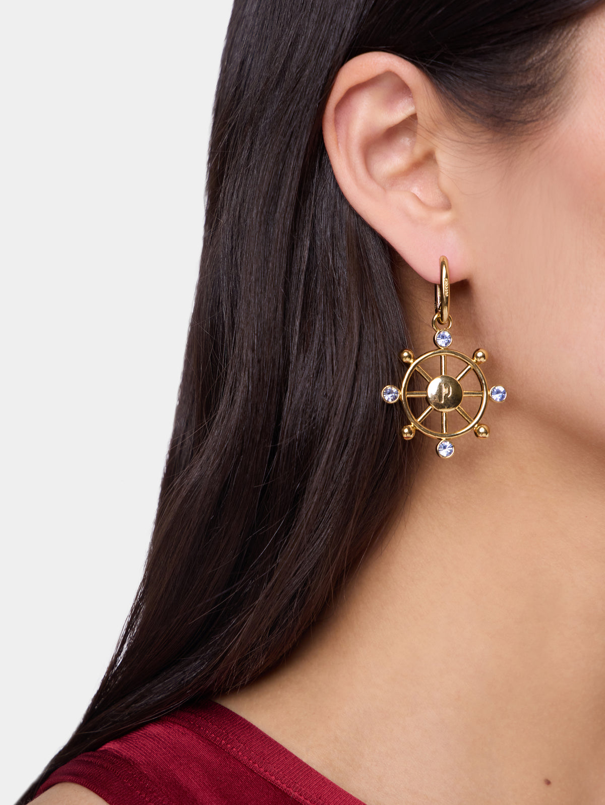 Rudder earrings position 3 - Image 3