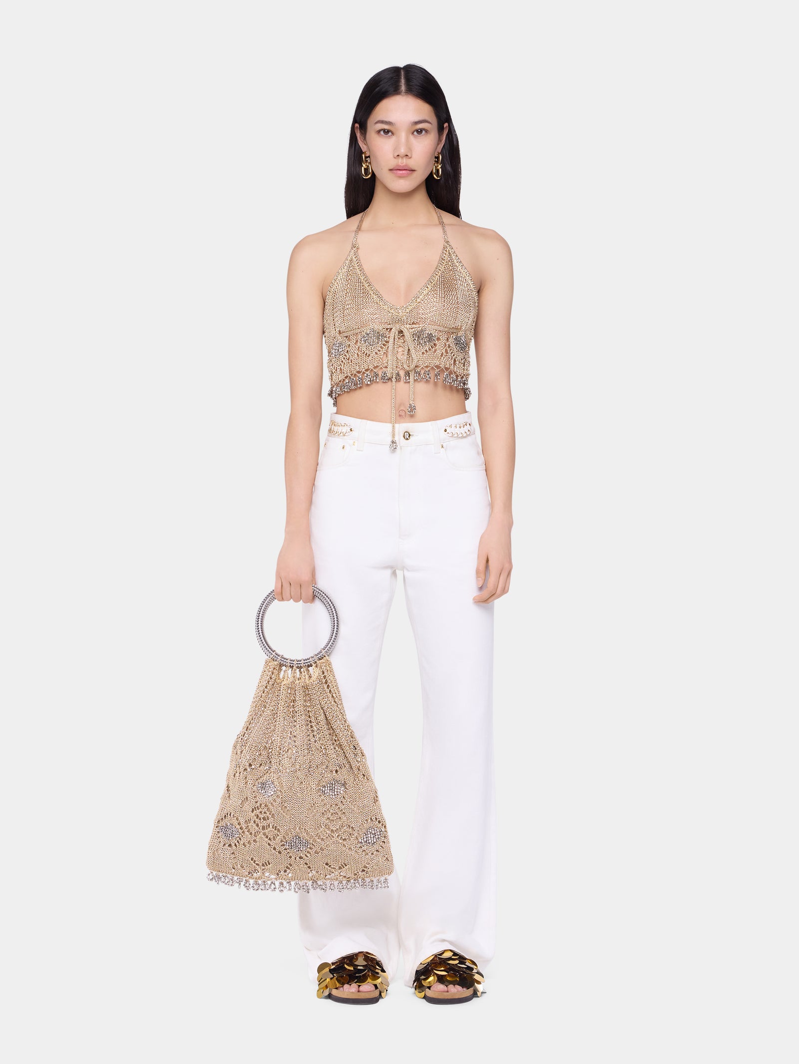 Bralette in crochet position 2 - Image 2