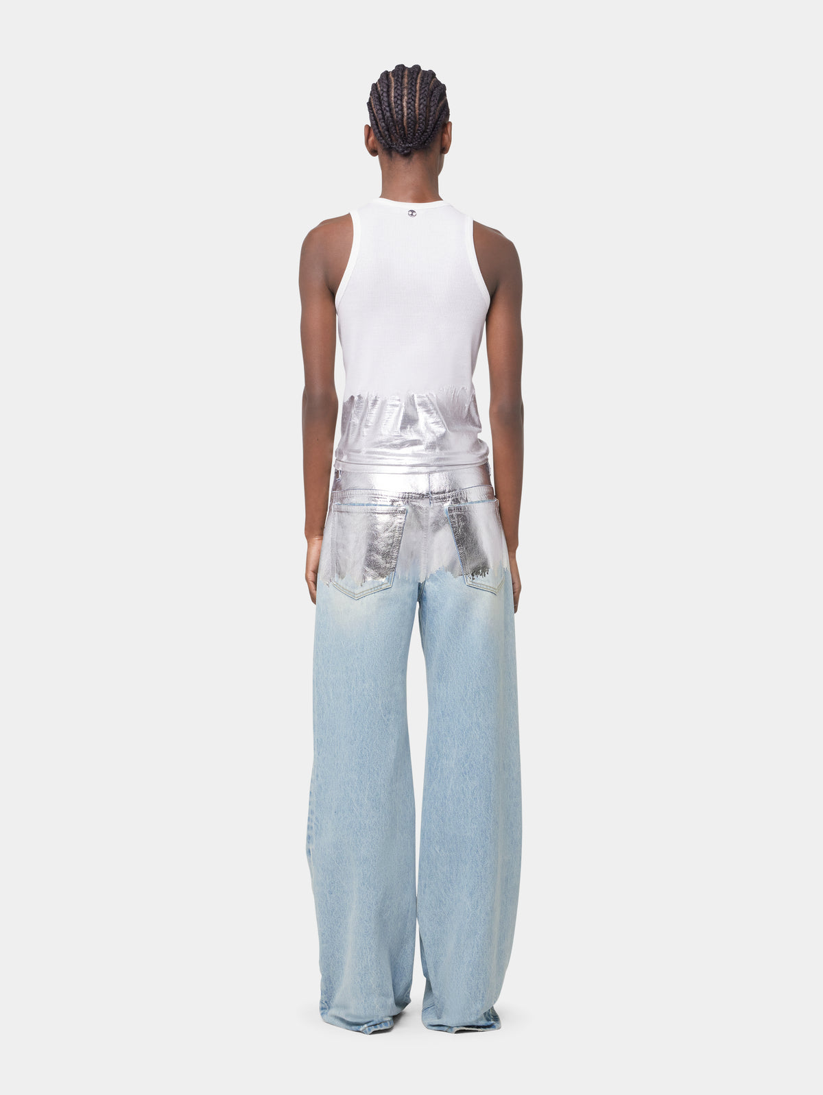 BAGGY TROUSERS IN DENIM position 6