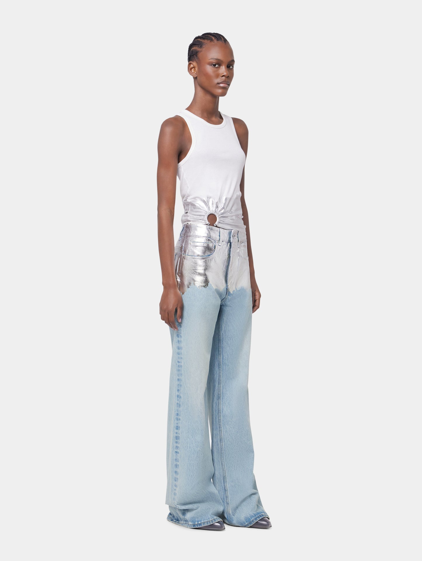 BAGGY TROUSERS IN DENIM position 4
