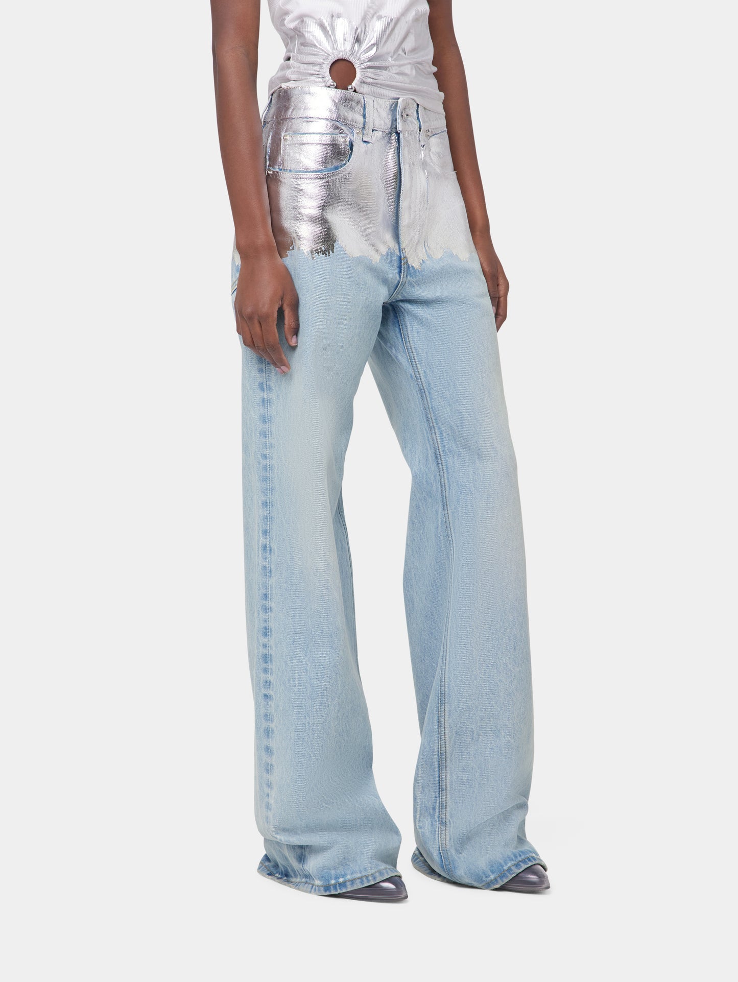 BAGGY TROUSERS IN DENIM position 3