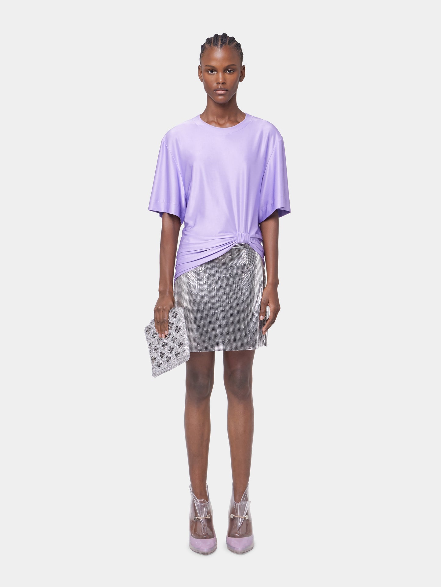 LAVENDER TEE-SHIRT IN JERSEY position 2