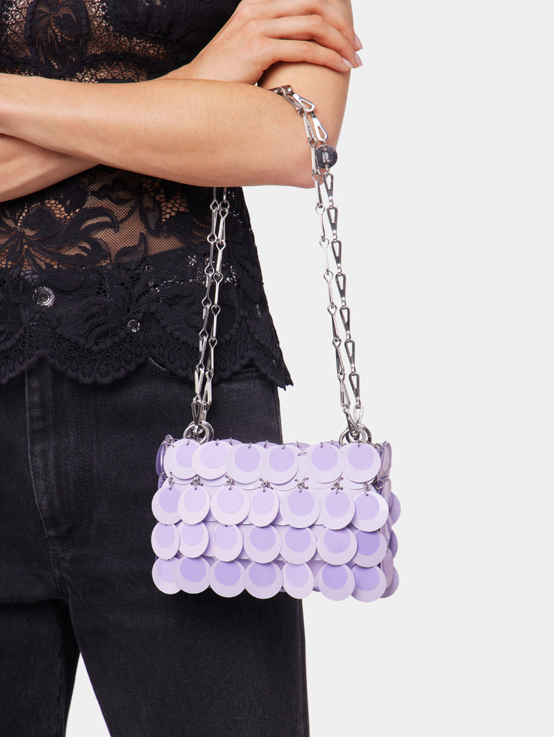 LILA SPARKLE NANO BAG