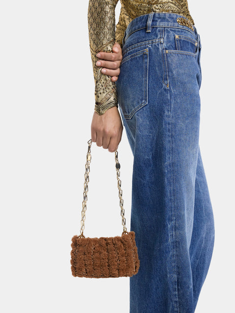 1969 NANO BAG IN SHEARLING