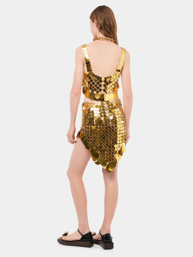 Golden Sparkle Assembly Skirt