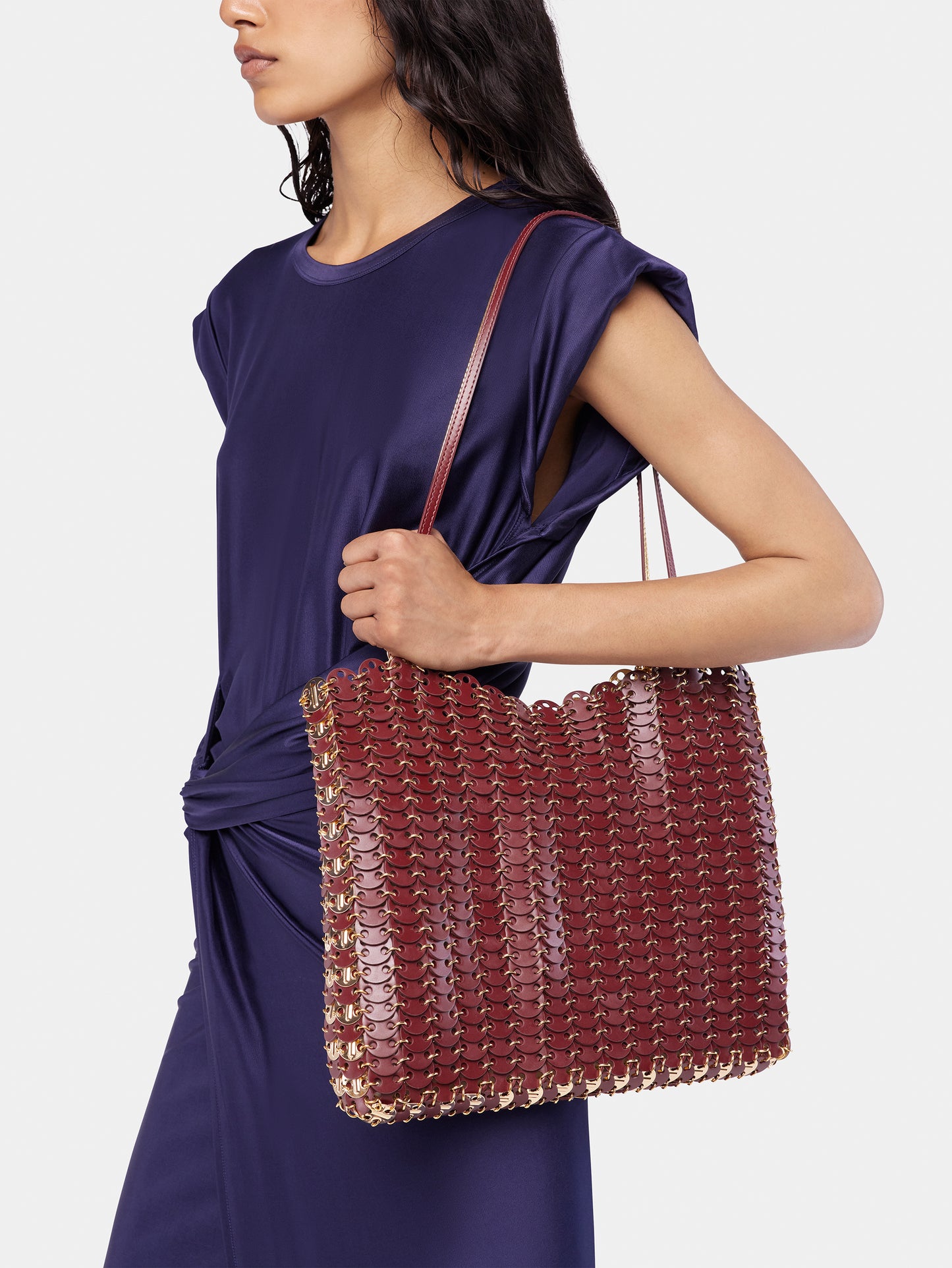 1969 reversible Flip bag in leather