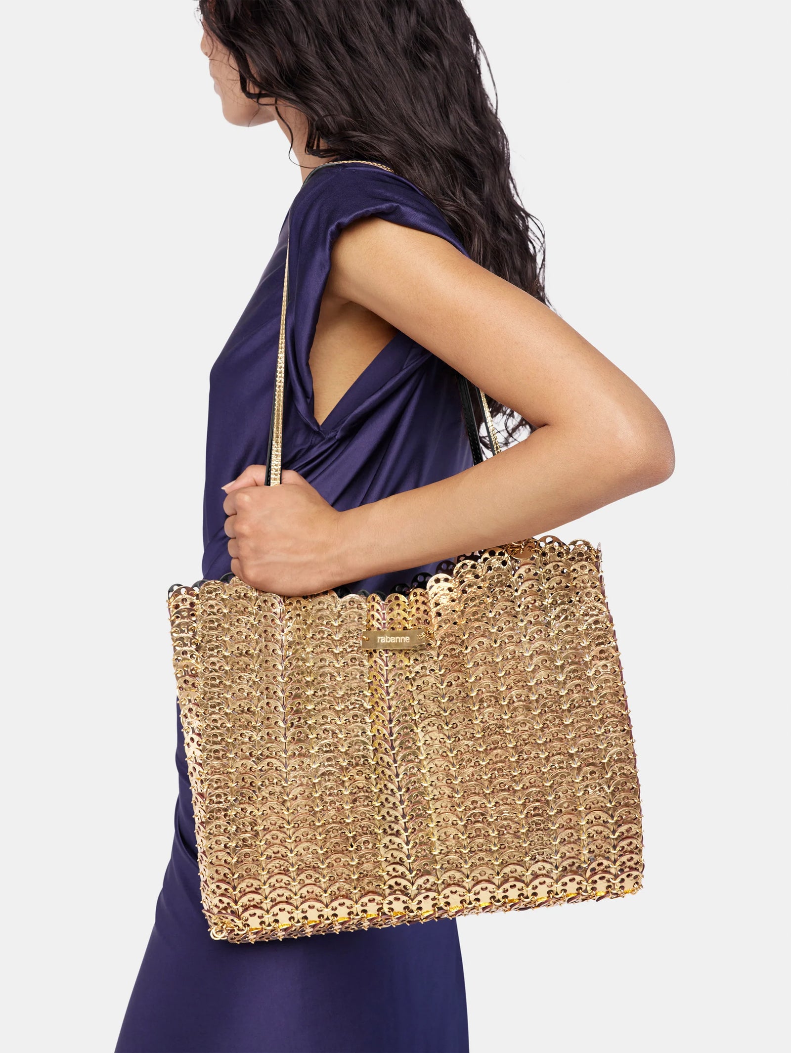 2969 reversible tote Flip bag in leather position 2 - Image 2