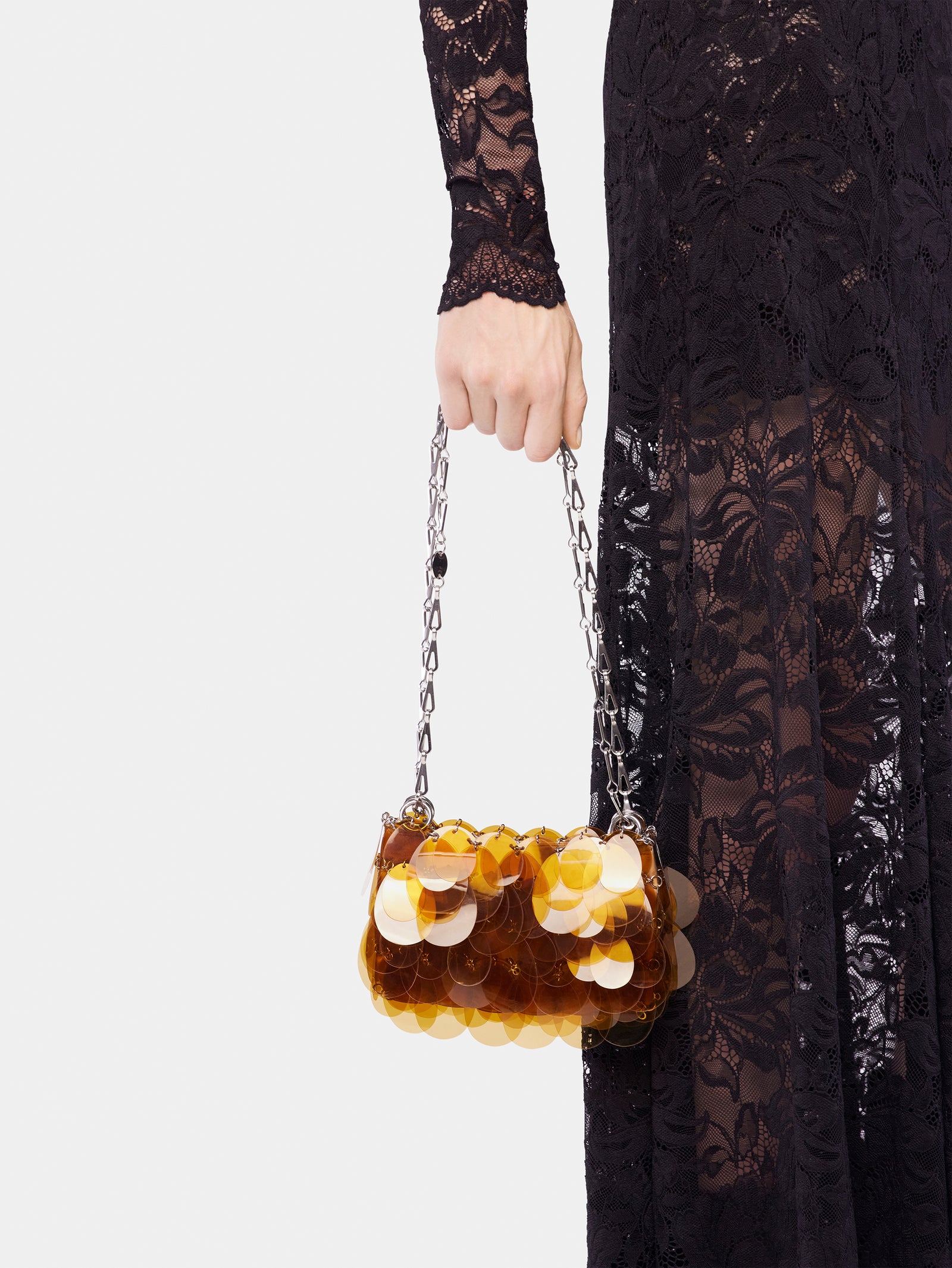 Sparkle bag ochre position 2 - Image 2