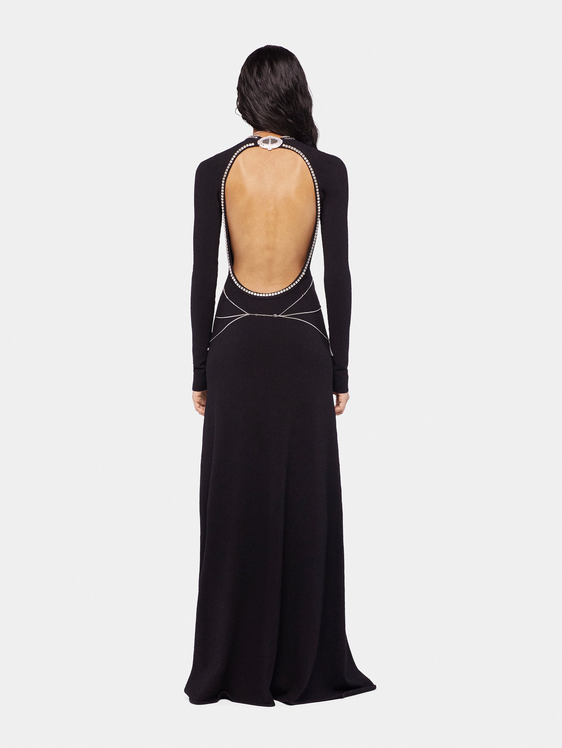 Body chain with strass