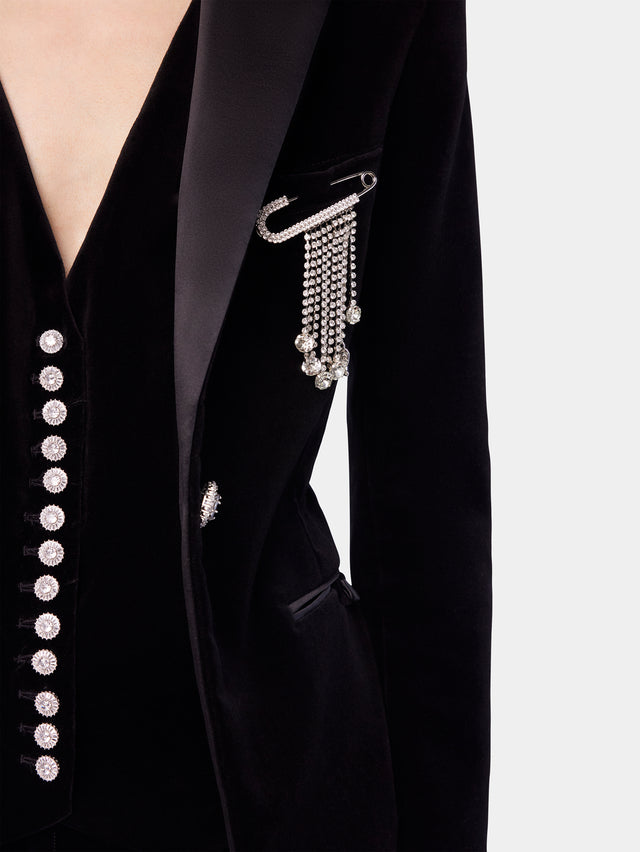 Pin charm with strass - Image 3