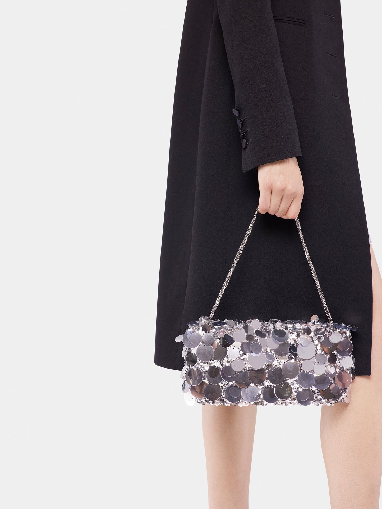Sparkle baguette bag