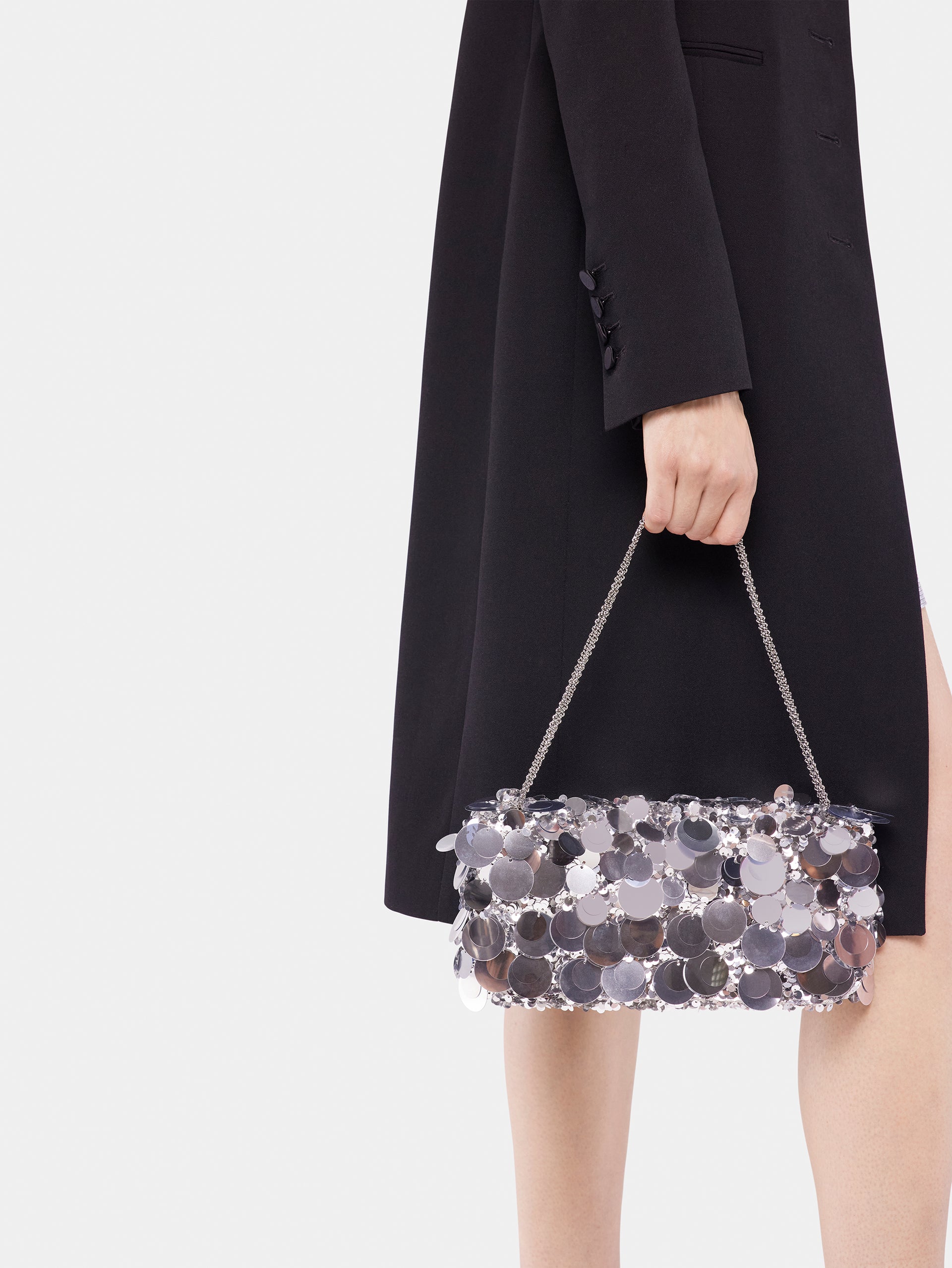 Sparkle baguette bag