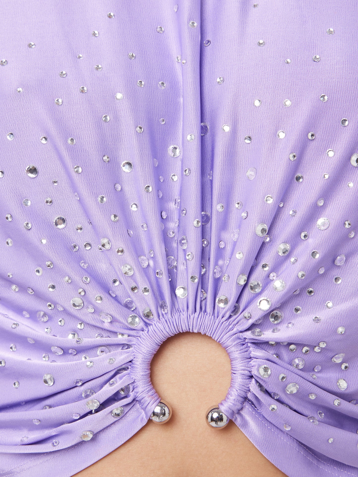LAVENDER PIERCING TEE-SHIRT IN JERSEY position 7