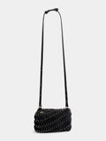 Black Paco crossbody leather bag