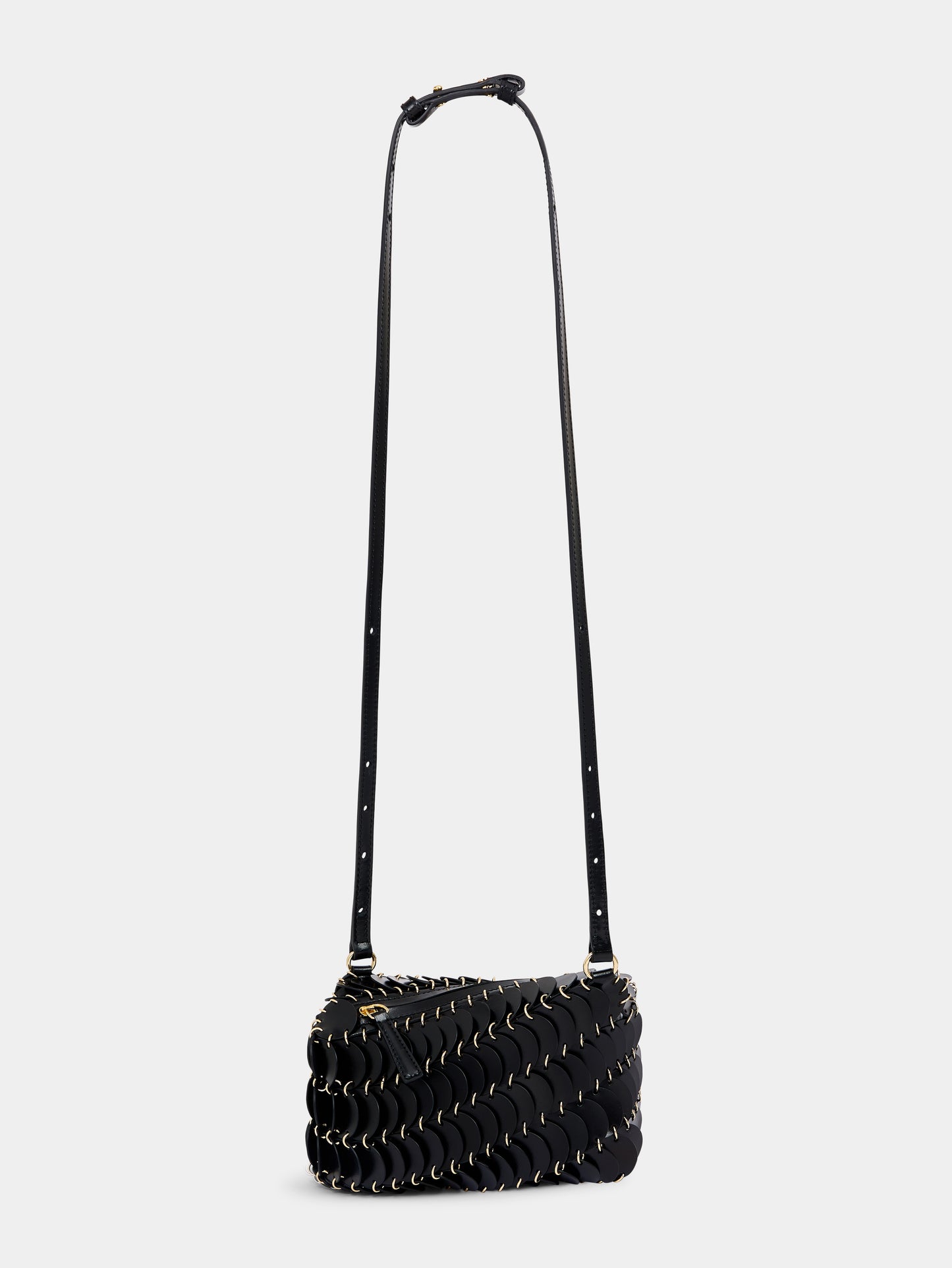 Black Paco crossbody leather bag