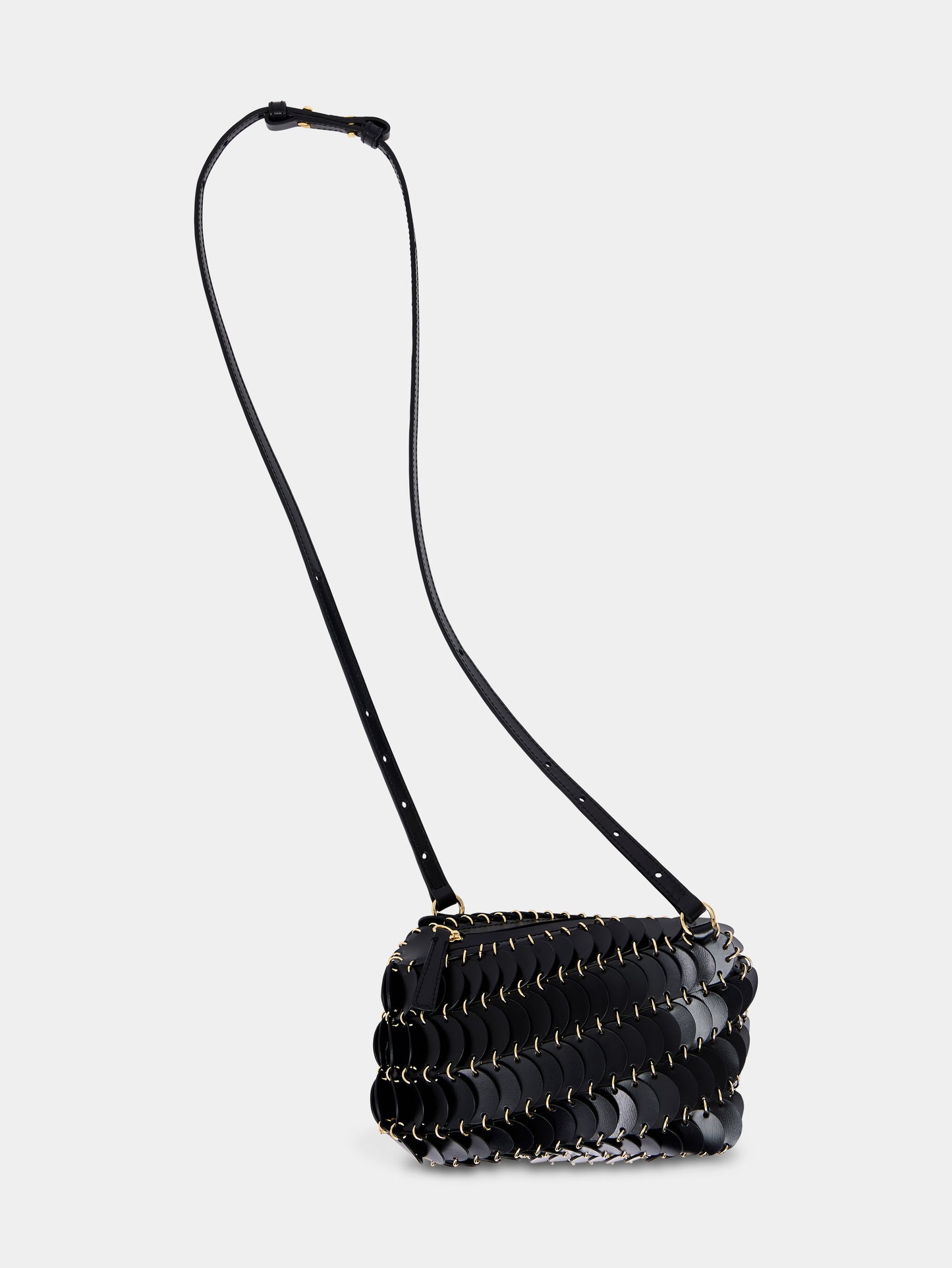 Black Paco crossbody leather bag