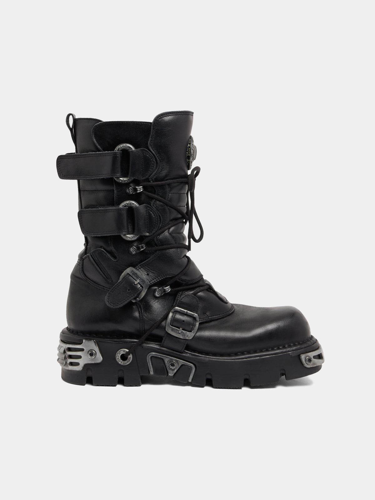 Rabanne x New Rock black boots - Image 1