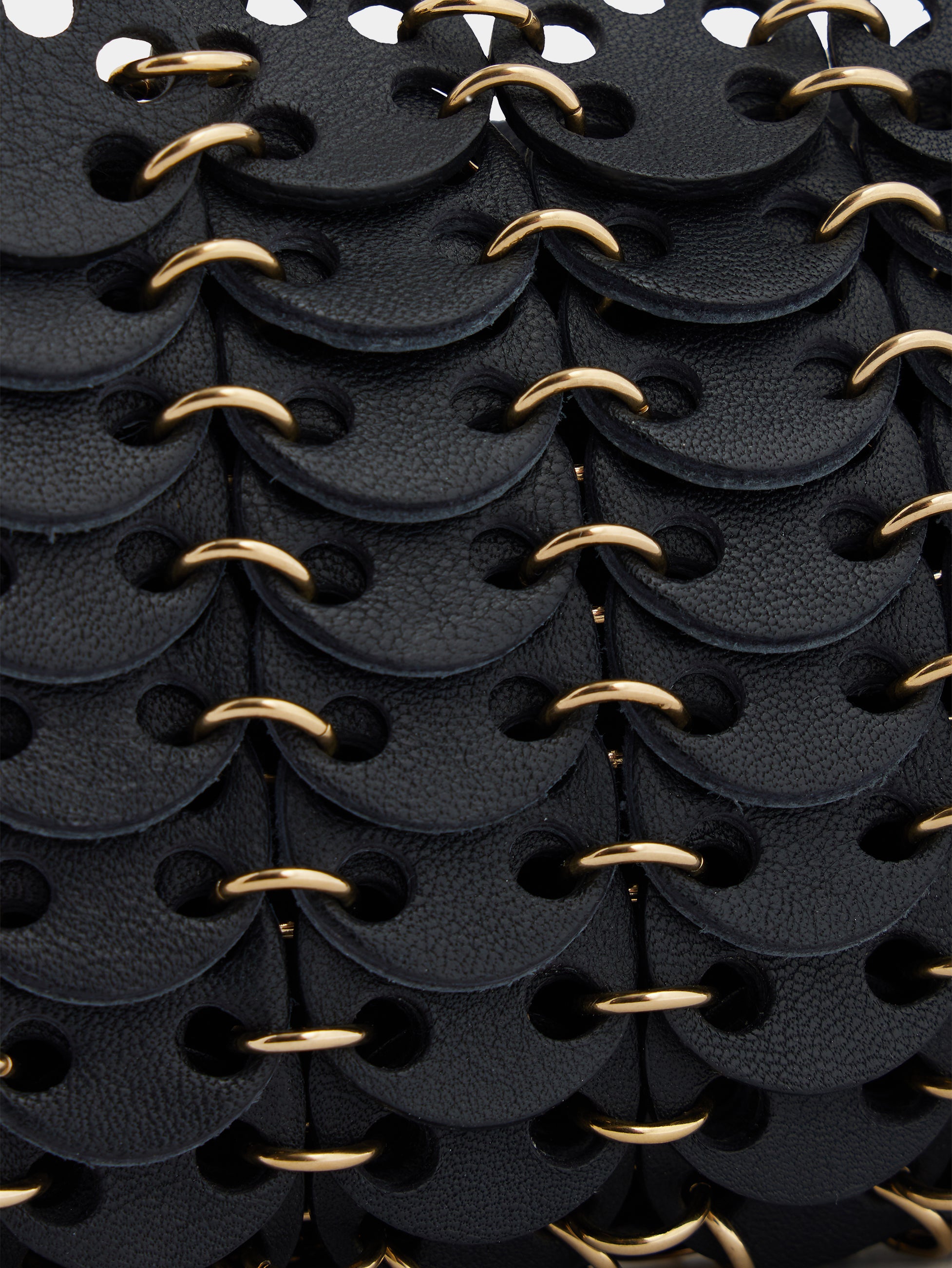 1969 reversible nano flip bag in leather – Rabanne