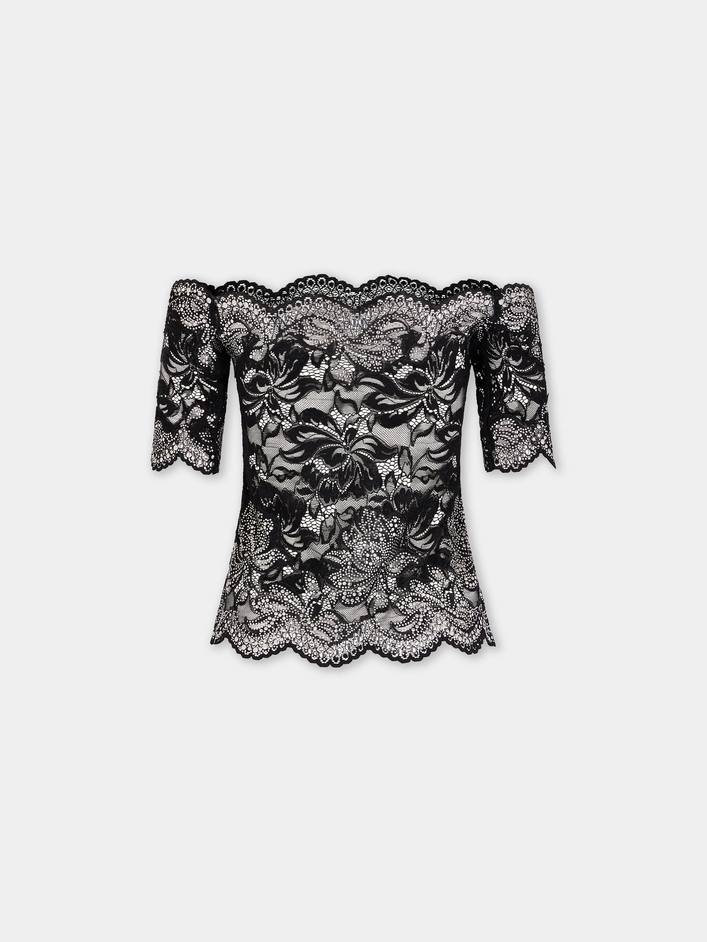 Top in lace