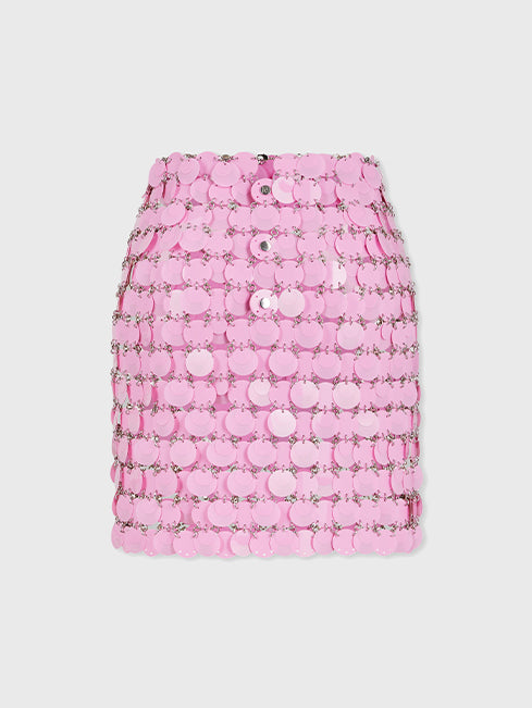 Pink sparkle discs Skirt