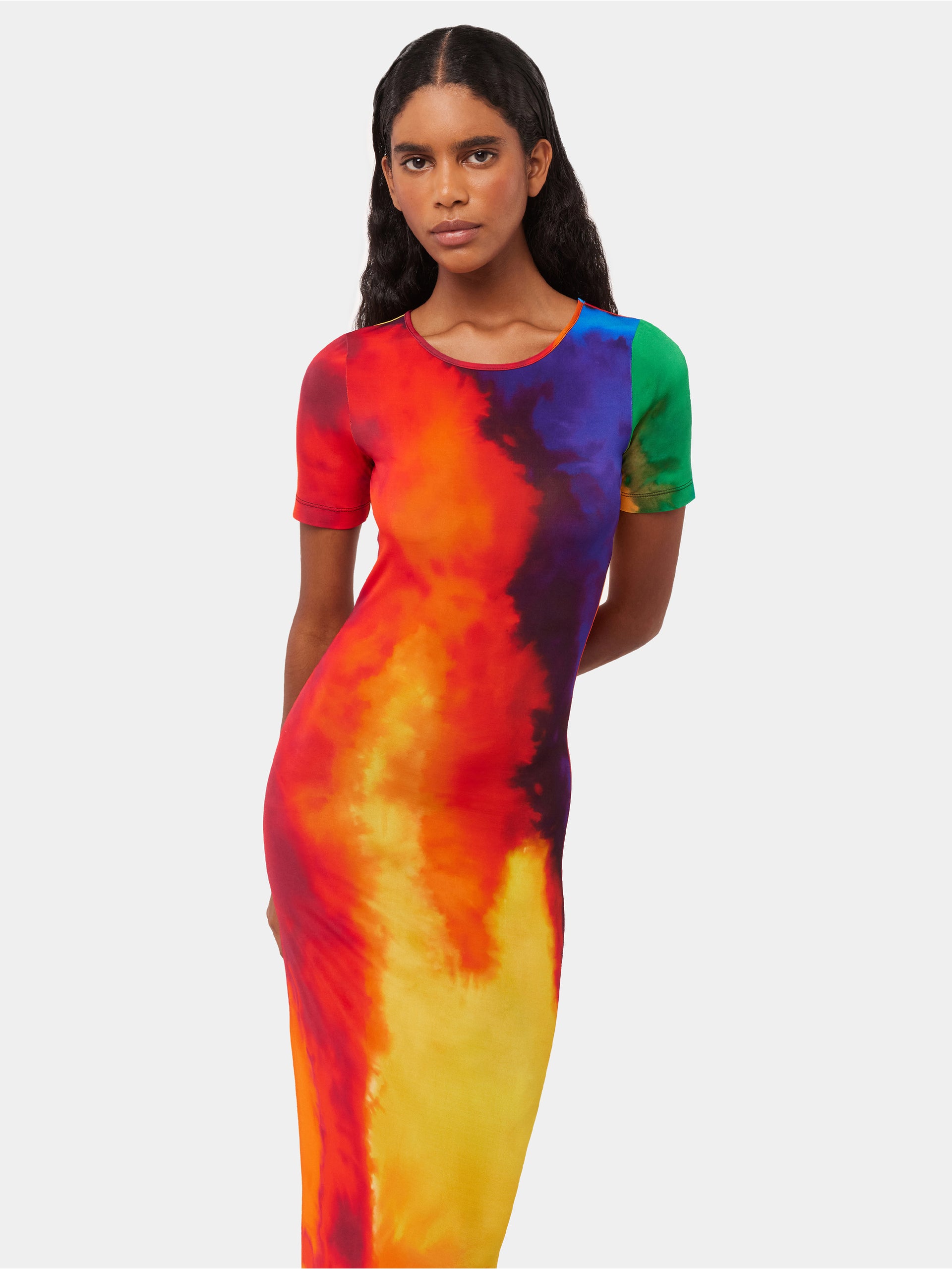 Multicolor Long Dress